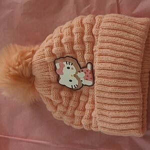 Hellow kitty kids hat